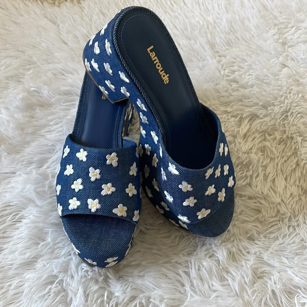 Larroude Miso Platform Sandal